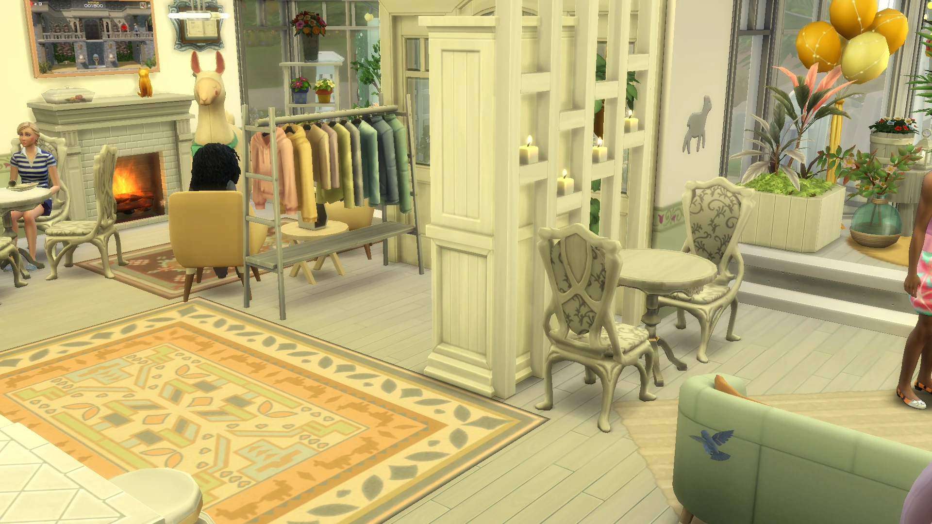 The Sims 4 "Уютное кафе - Lama's"