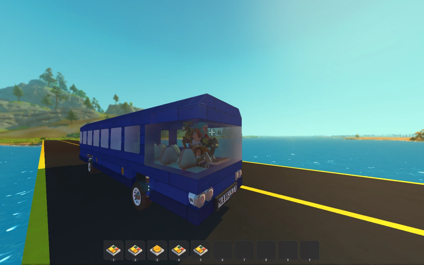 Scrap Mechanic "Автобус ЗУР-16"