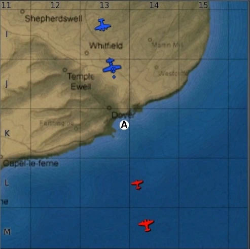 Информация - Миссии и карты - Авиационные операции - Авиационные карты аркадный режим - Превосходство в воздухе