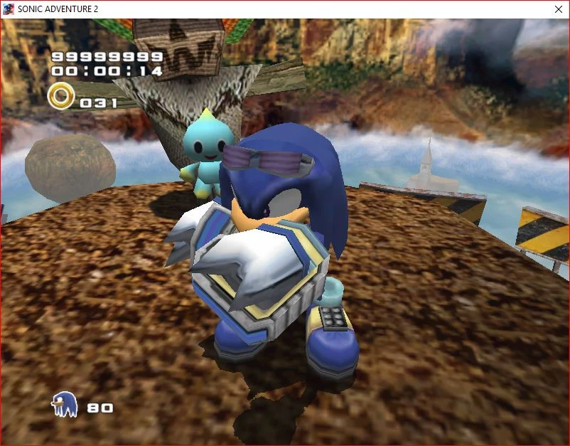 Sonic Adventure 2 "Синий Наклс"