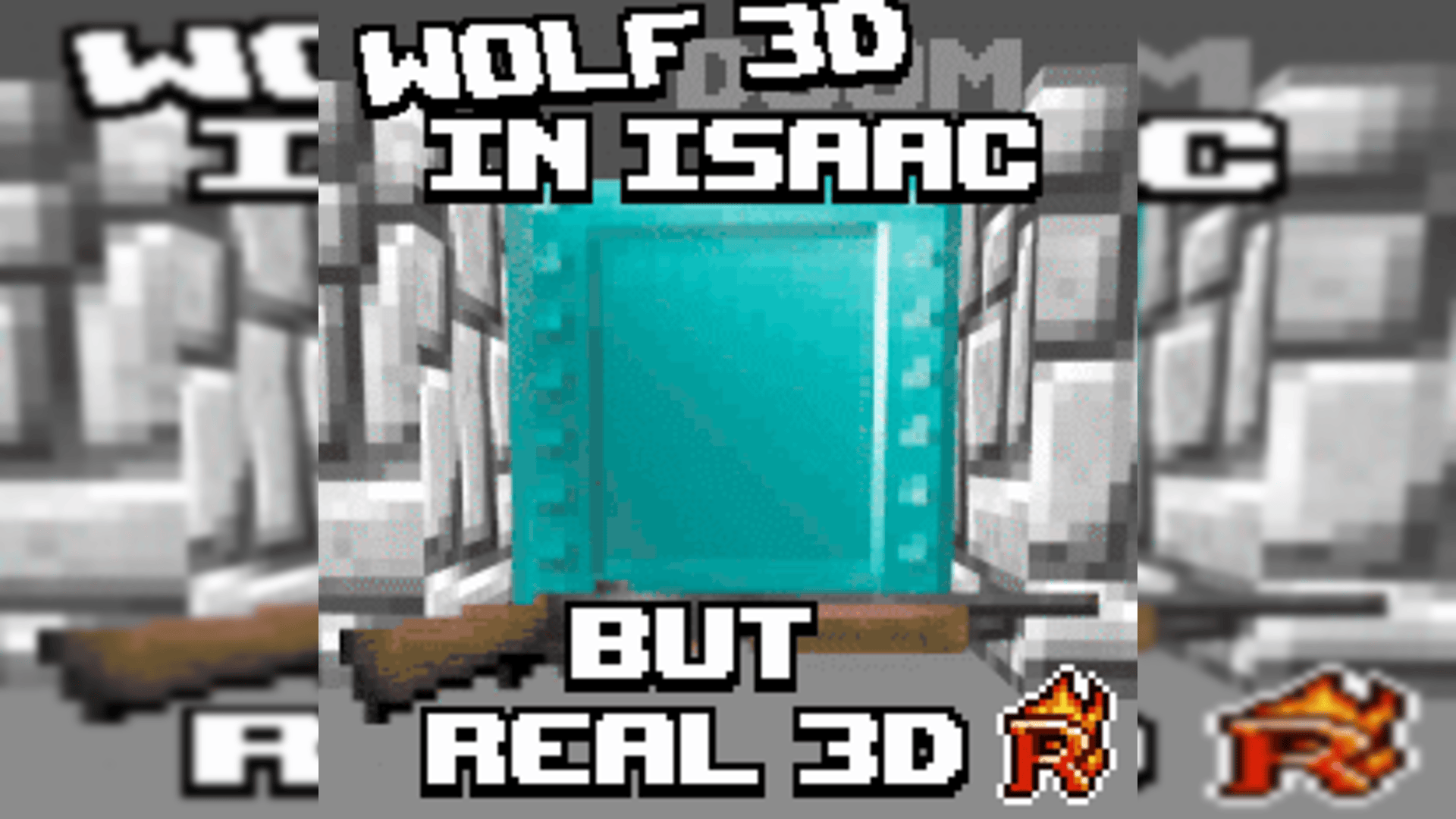 The Binding of Isaac "Управление мышью для Айзек теперь DOOM/Wolf"