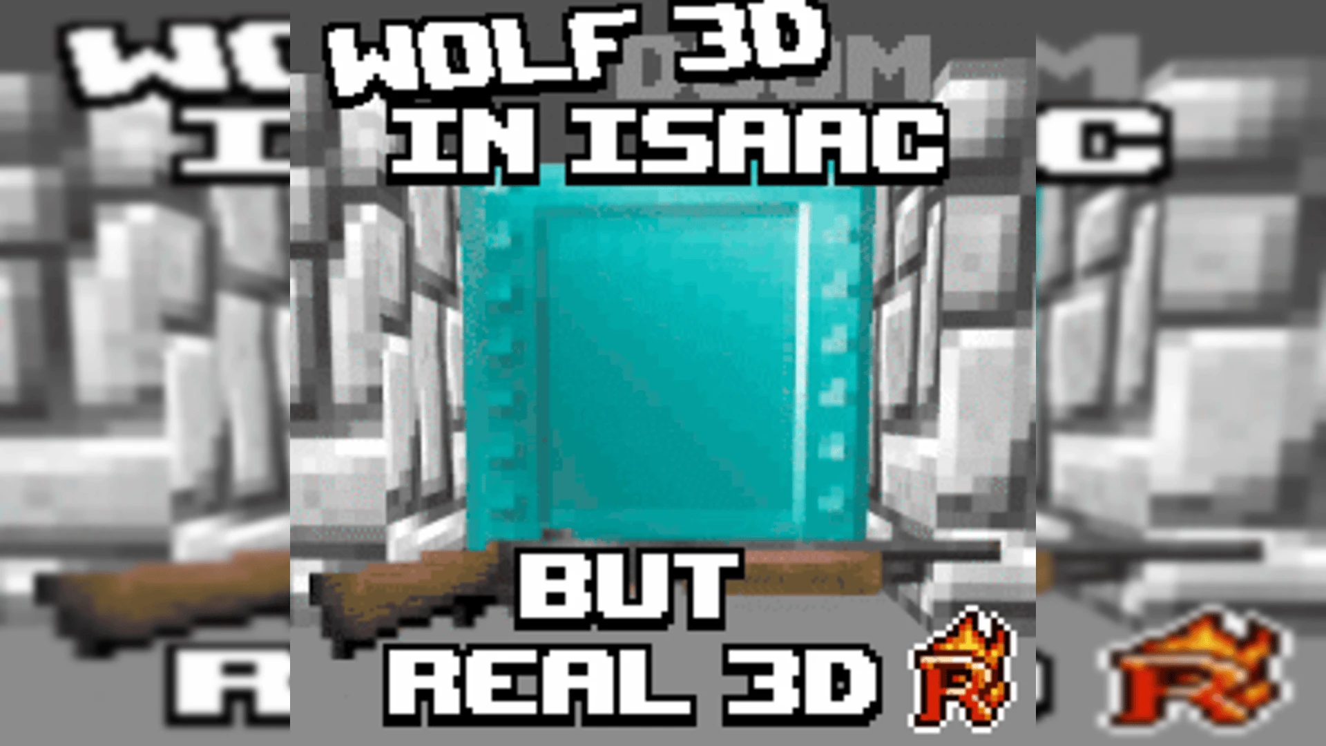 The Binding of Isaac "Управление мышью для Айзек теперь DOOM/Wolf"