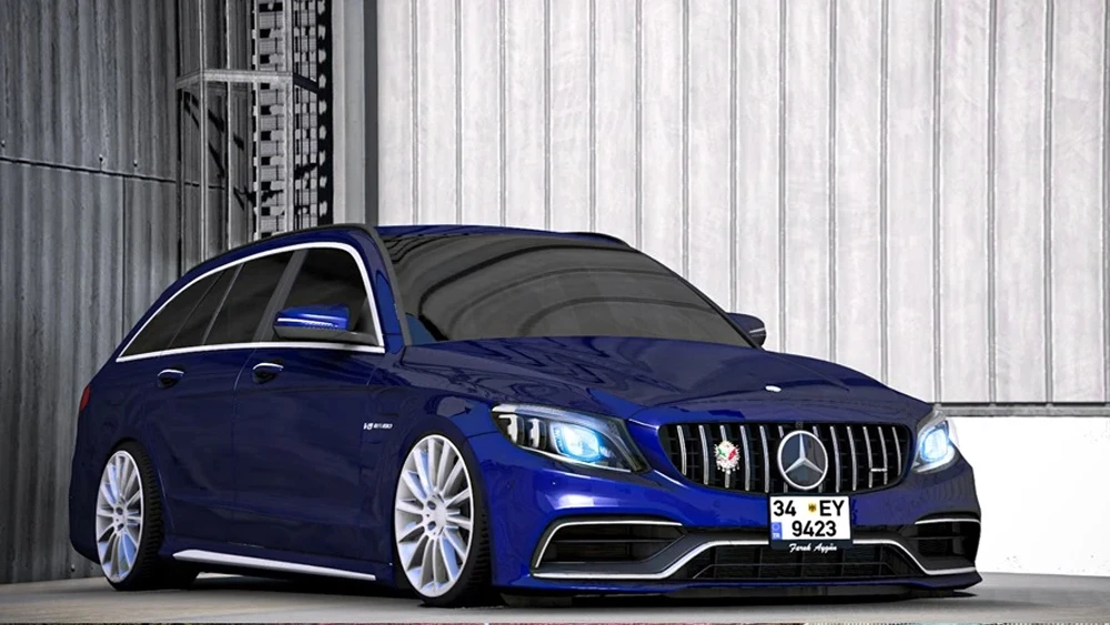 Euro Truck Simulator 2 "Mercedes-Benz C63s" [1.57]