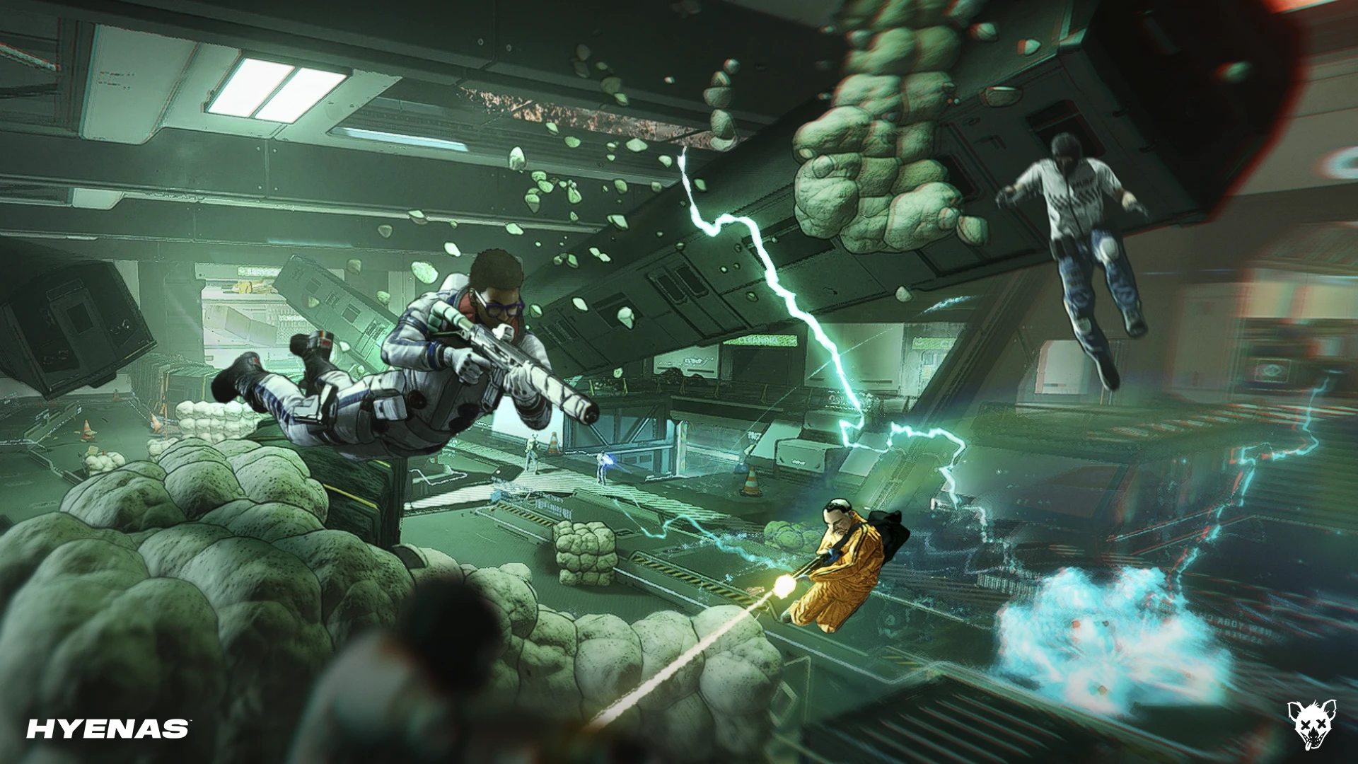 Альфа-тестирование сумасшедшего шутера Hyenas запланировано на 20 января