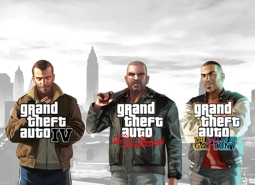 GTA4 + EFLC: Подробная карта расположение всех голубей, чаек, прыжков, аптечек, бронежилетов, оружий и тд