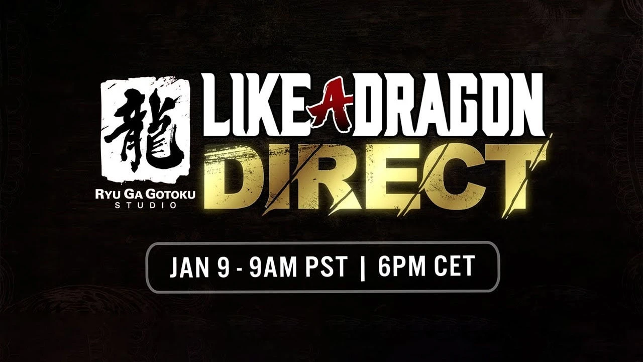RGG проведёт Like a Dragon Direct 9 января с более подробной демонстрацией Like a Dragon: Pirate Yakuza in Hawaii