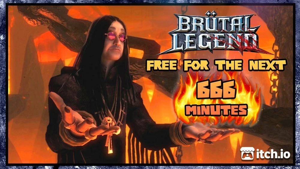 Double Fine посвятила Оззи Осборну бесплатную раздачу Brutal Legend на PC