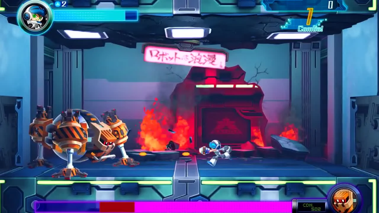 Релизный "не похожий на таковой" трейлер Mighty No. 9