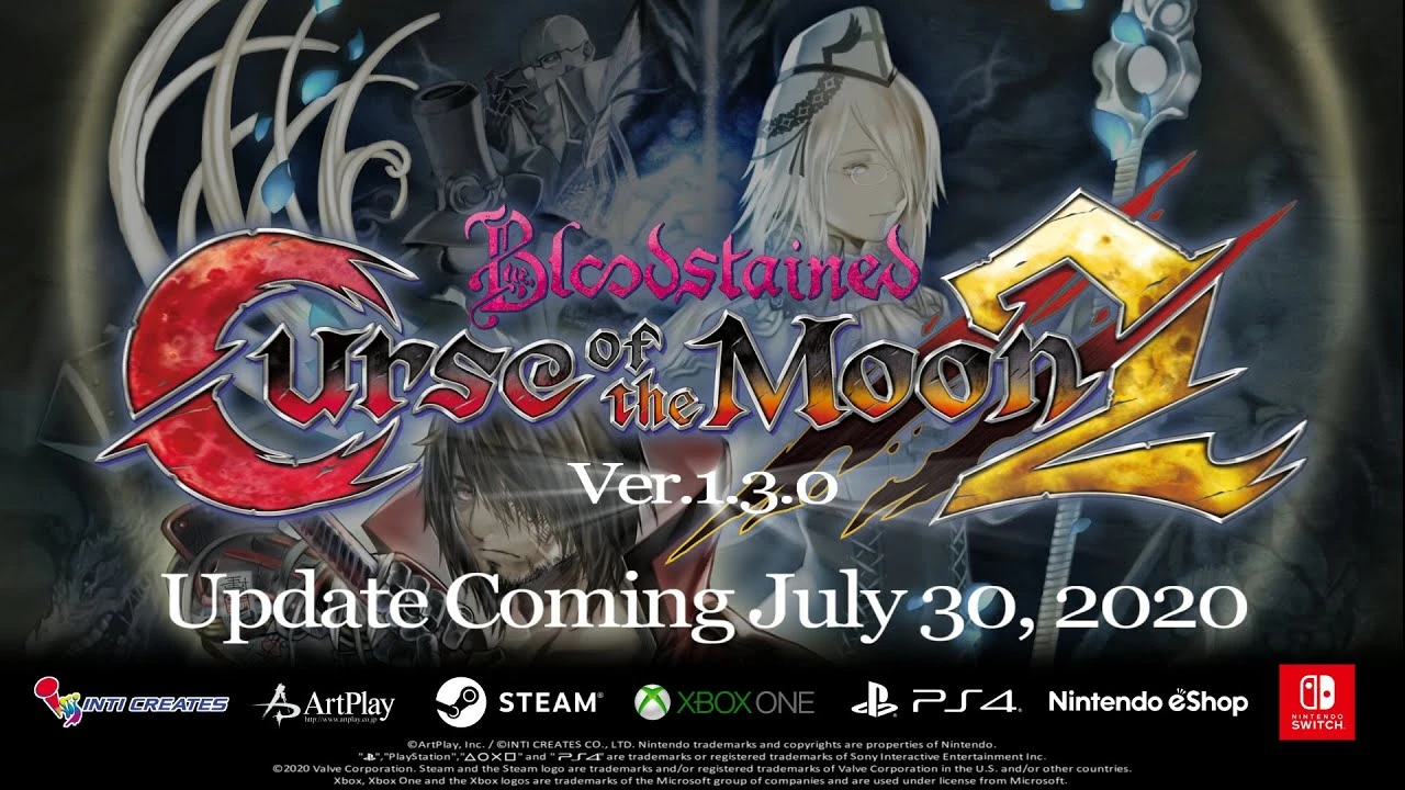 Обновление Bloodstained: Curse of the Moon 2 позволит стать Легендой