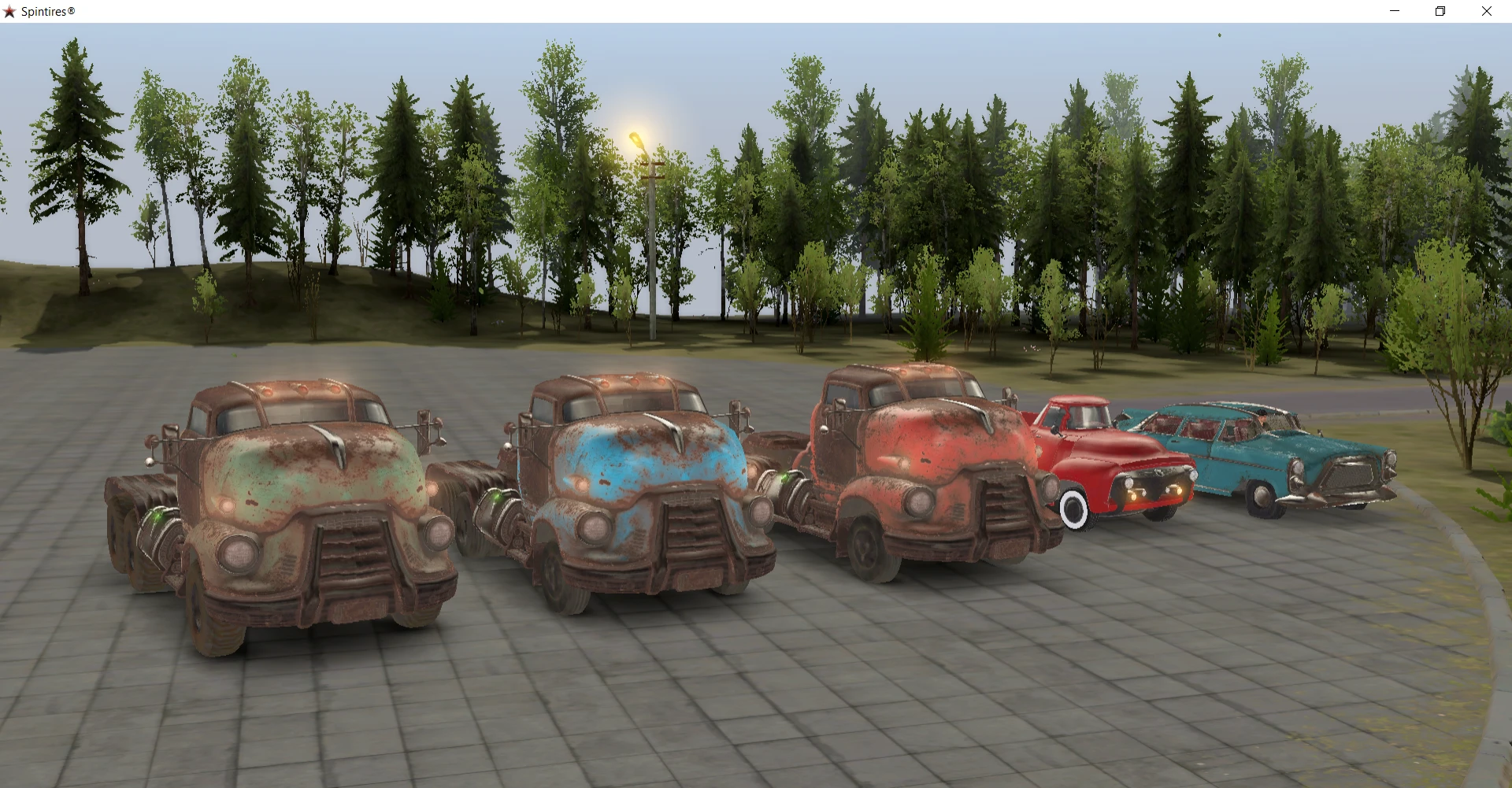 Spintires "Пак машин из игры Fallout 4"