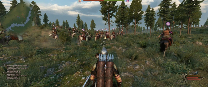 Mount & Blade 2: Bannerlord "Боевая мини-карта 1.2.x"