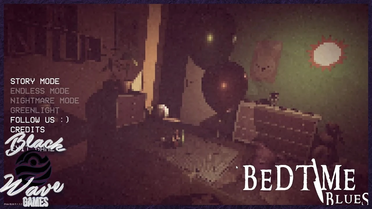 Пиксельный хоррор про зловещих мишек Bedtime Blues вышел на Switch