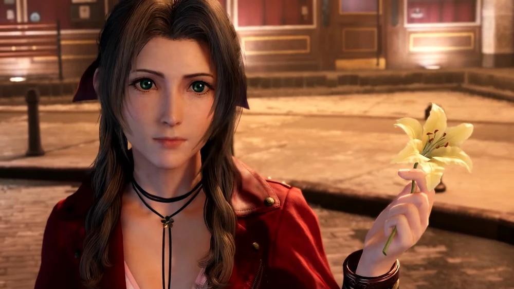 Косплей Айрис Гейнсборо из Final Fantasy 7