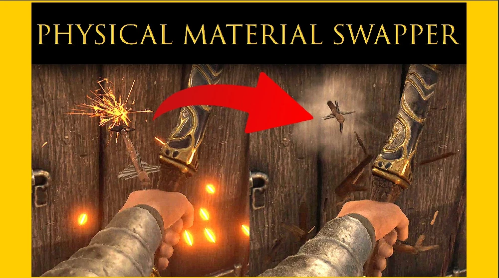 The Elder Scrolls 4: Oblivion Remastered "Система замены физических материалов (PMS)" [v1.5]