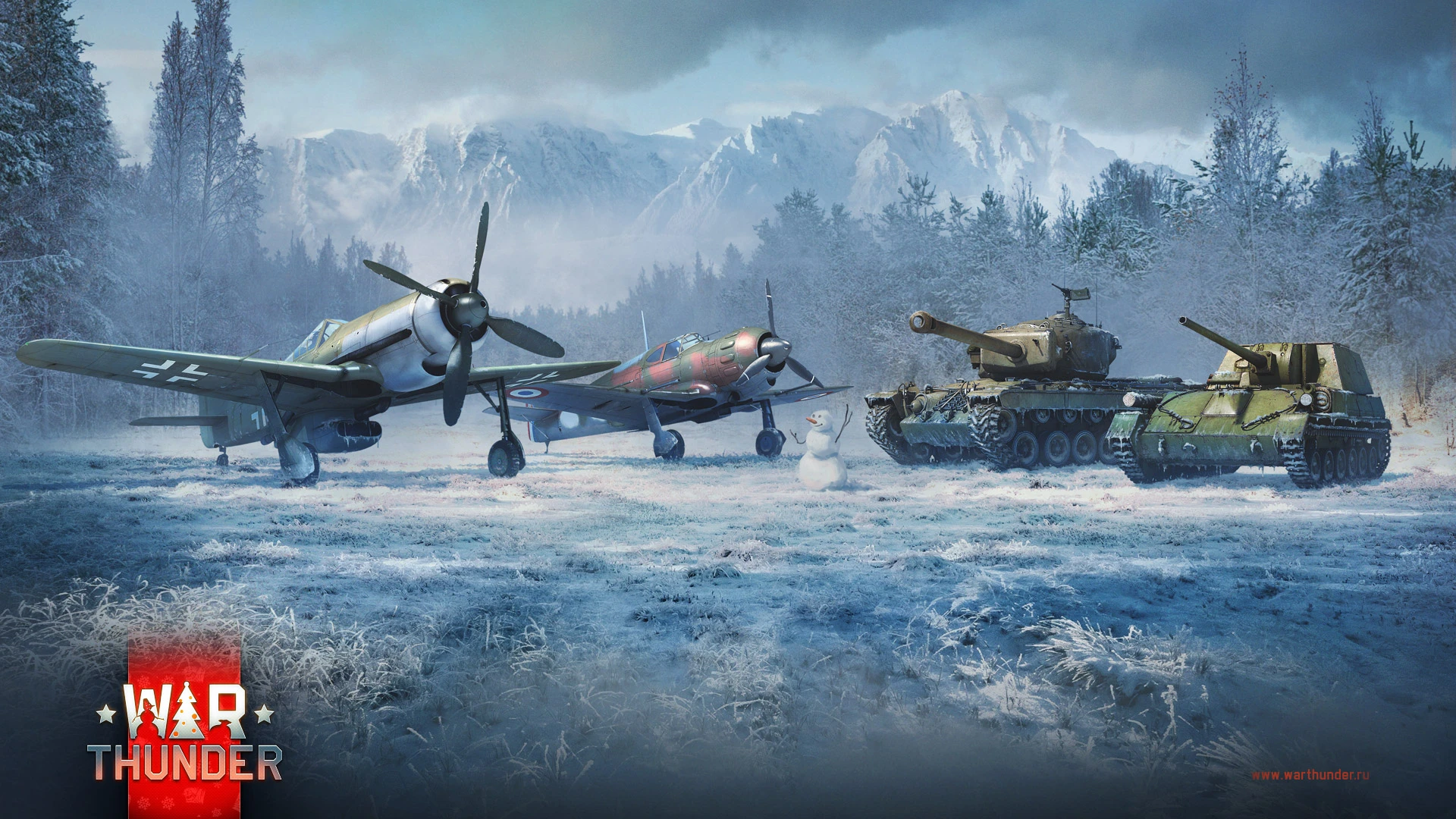 В War Thunder началось "Новогоднее приключение"