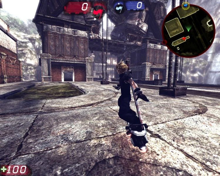 UT3 "Модель персонажа Cloud & Zack"