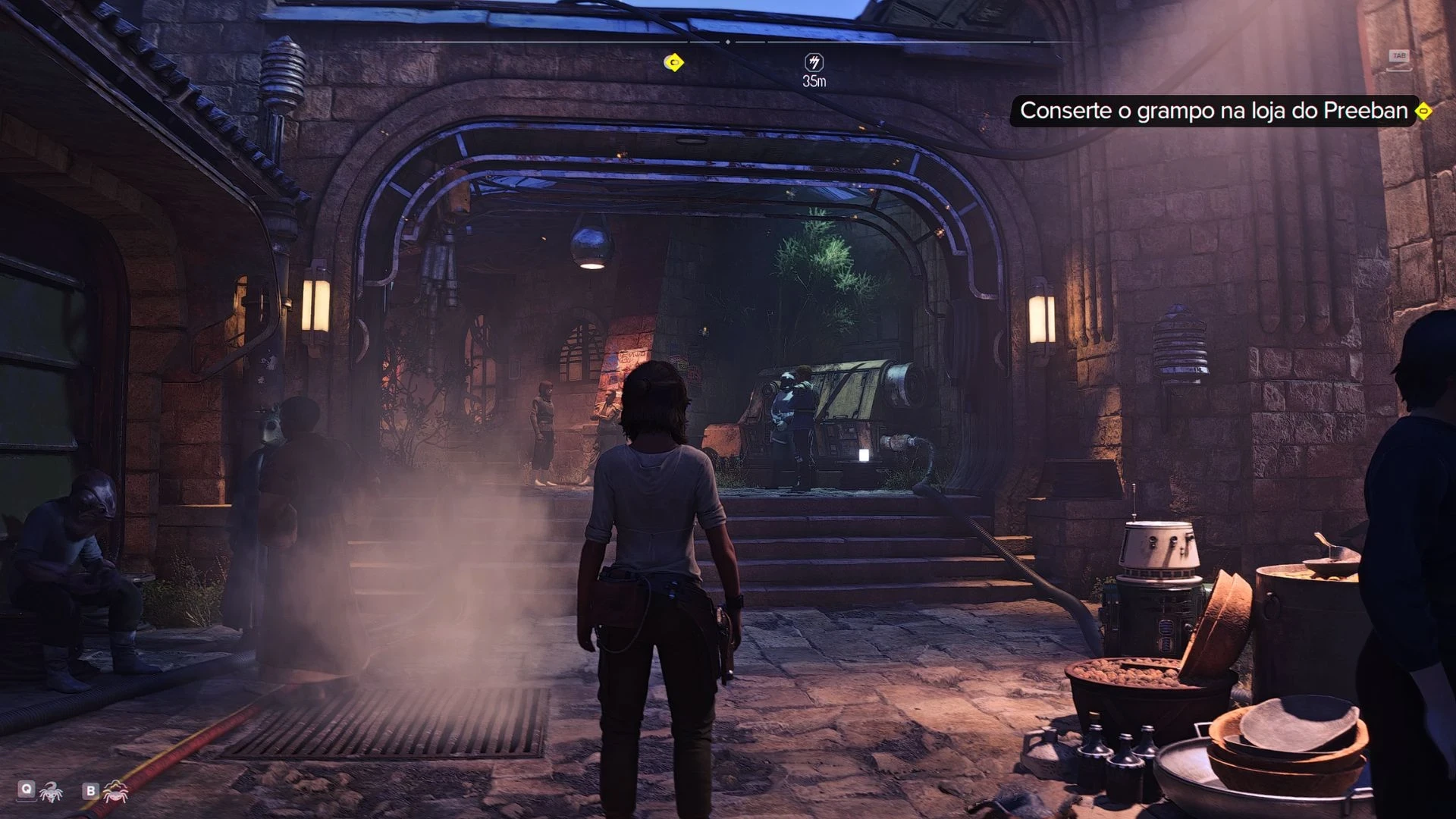 Star Wars: Outlaws "Коррекция света - больше реалистичности"