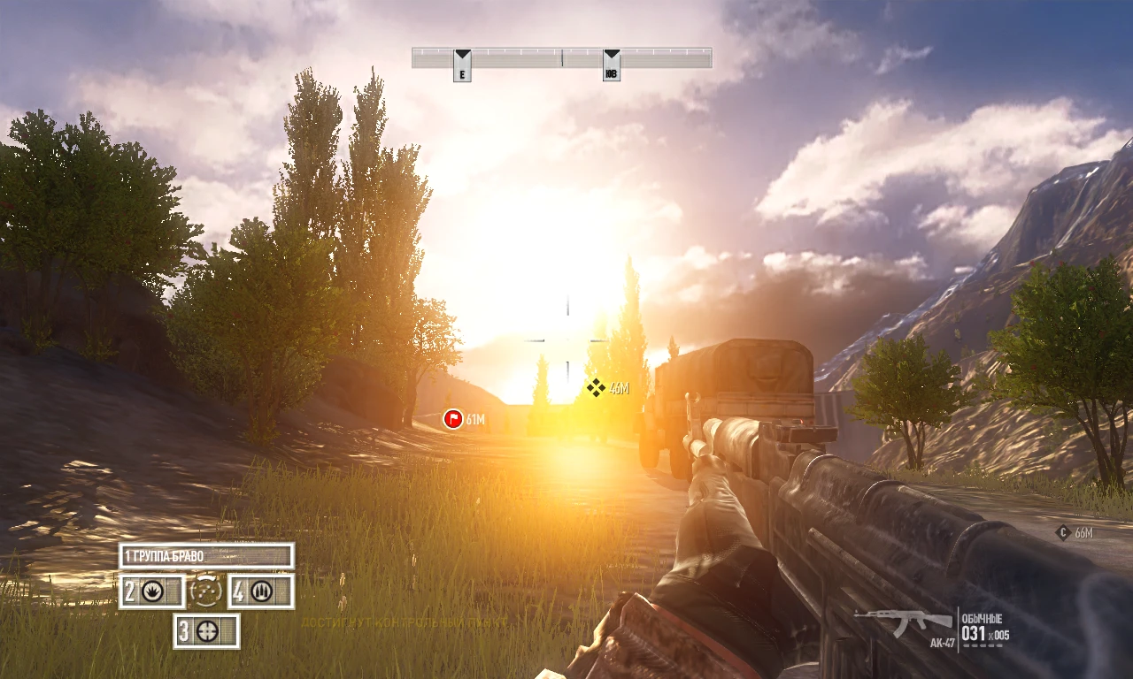 Operation Flashpoint: Red River "Коррекция графики в HD формат"