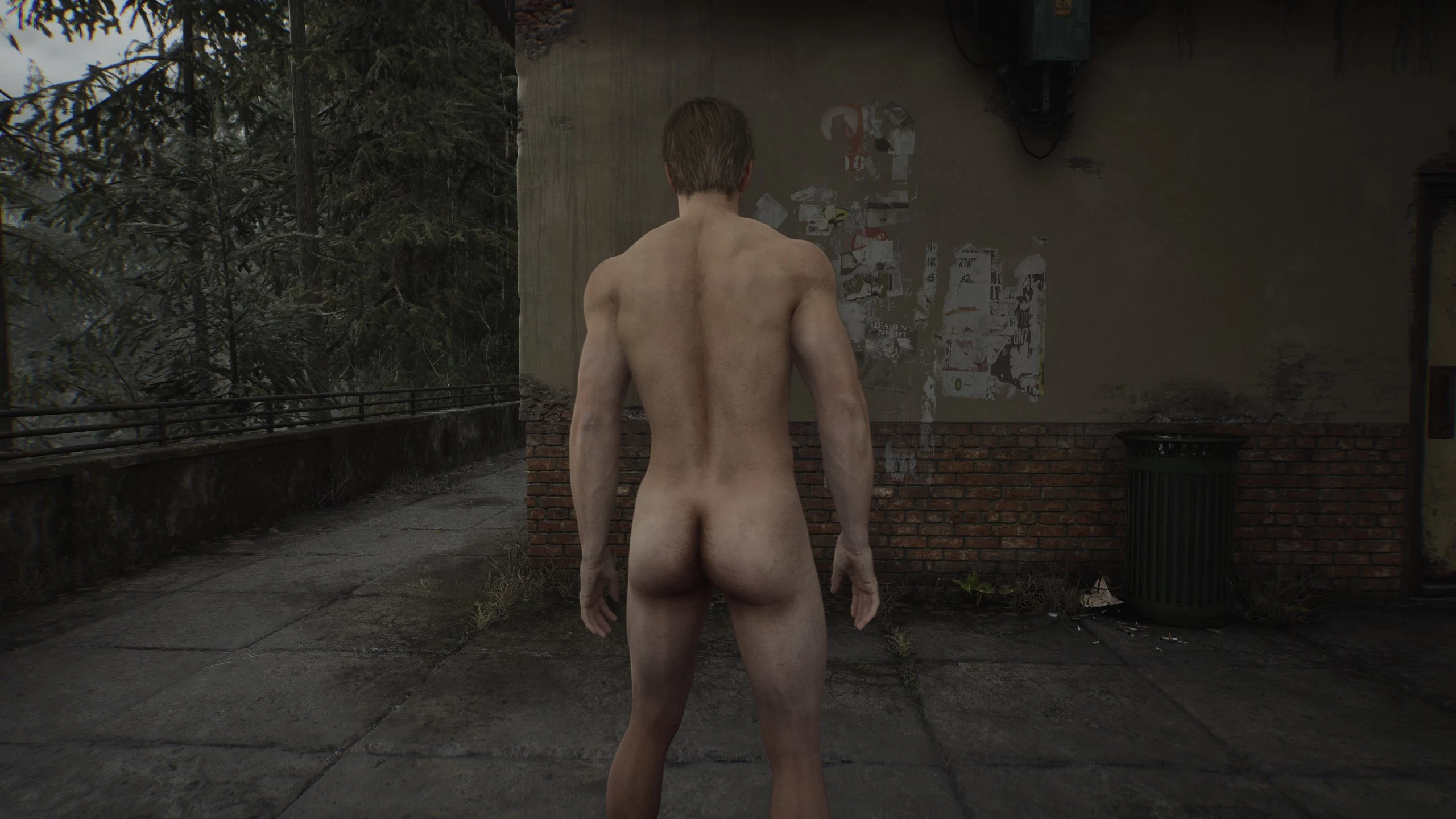 Silent Hill 2 Remake "Обнаженный Джеймс Сандерленд"