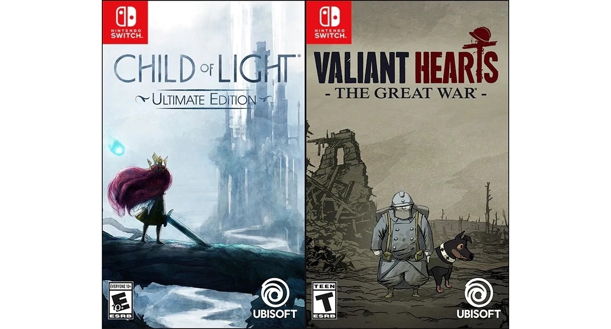 Child of Light и Valiant Hearts выйдет на физическом носителе в виде бандла
