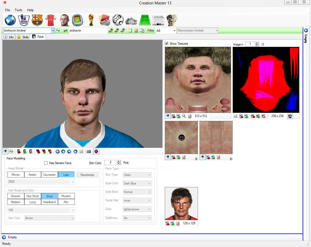 FIFA 13 "Arshavin face FIFA 13"