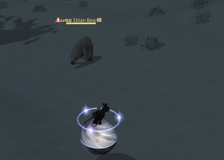 Обычный медведь в Final Fantasy 14