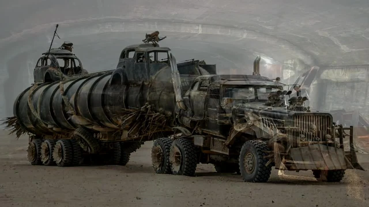 Mad Max "Пасхалка - огромный грузовик The War Rig"