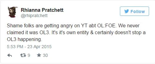 Рианна Пратчетт отвечает на критику в адрес новой Overlord