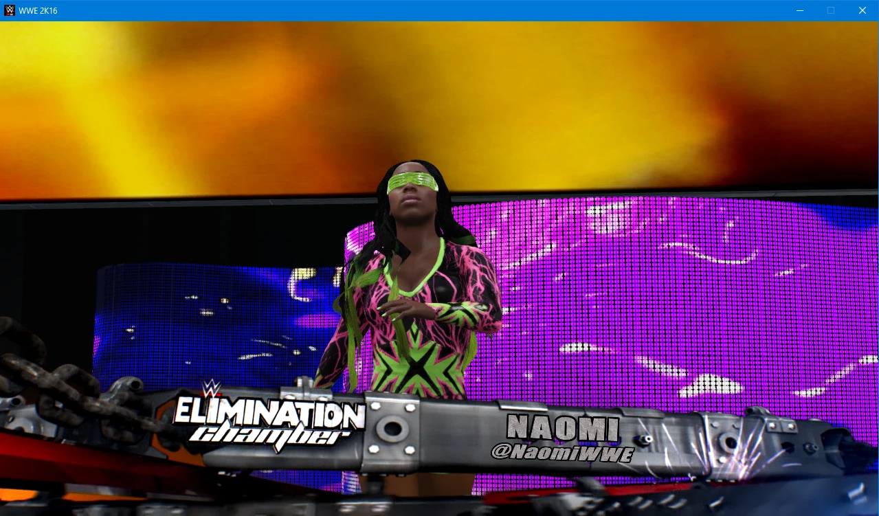 WWE 2K16 "Naomi 2K18 порт мод"