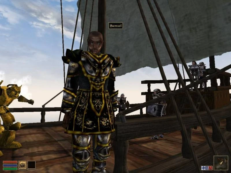 Morrowind "Змеи на корабле"