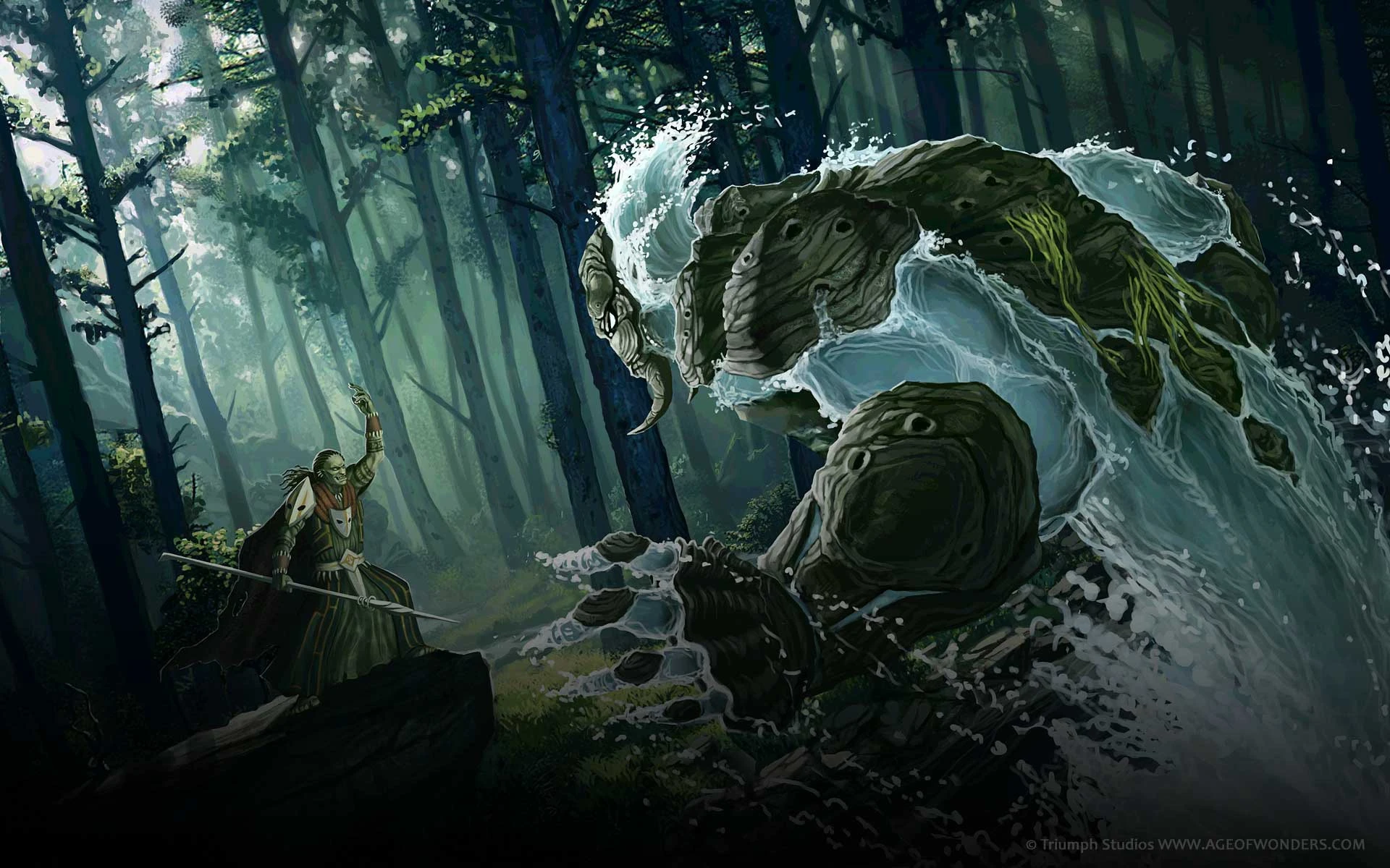 Новое геймплейное видео Age of Wonders 3 - Теократ