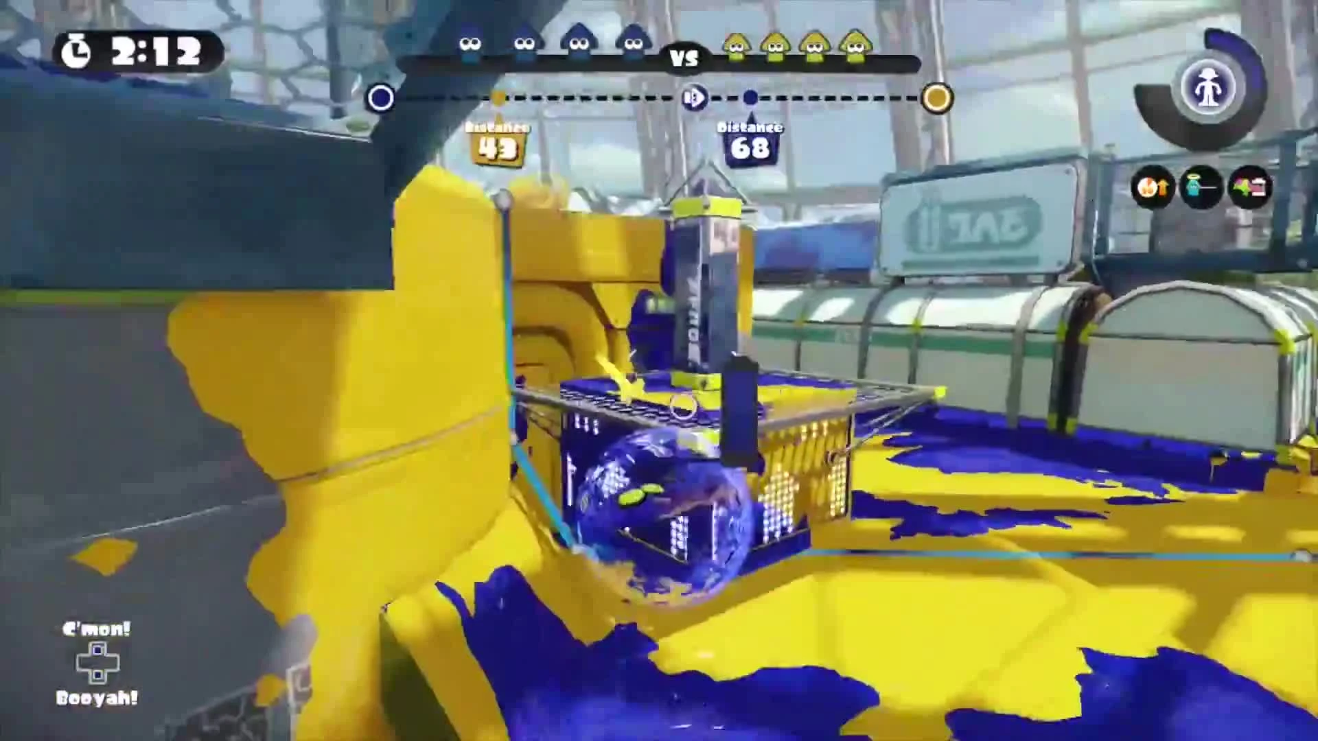 Новое оружие Tri-Slosher в Splatoon