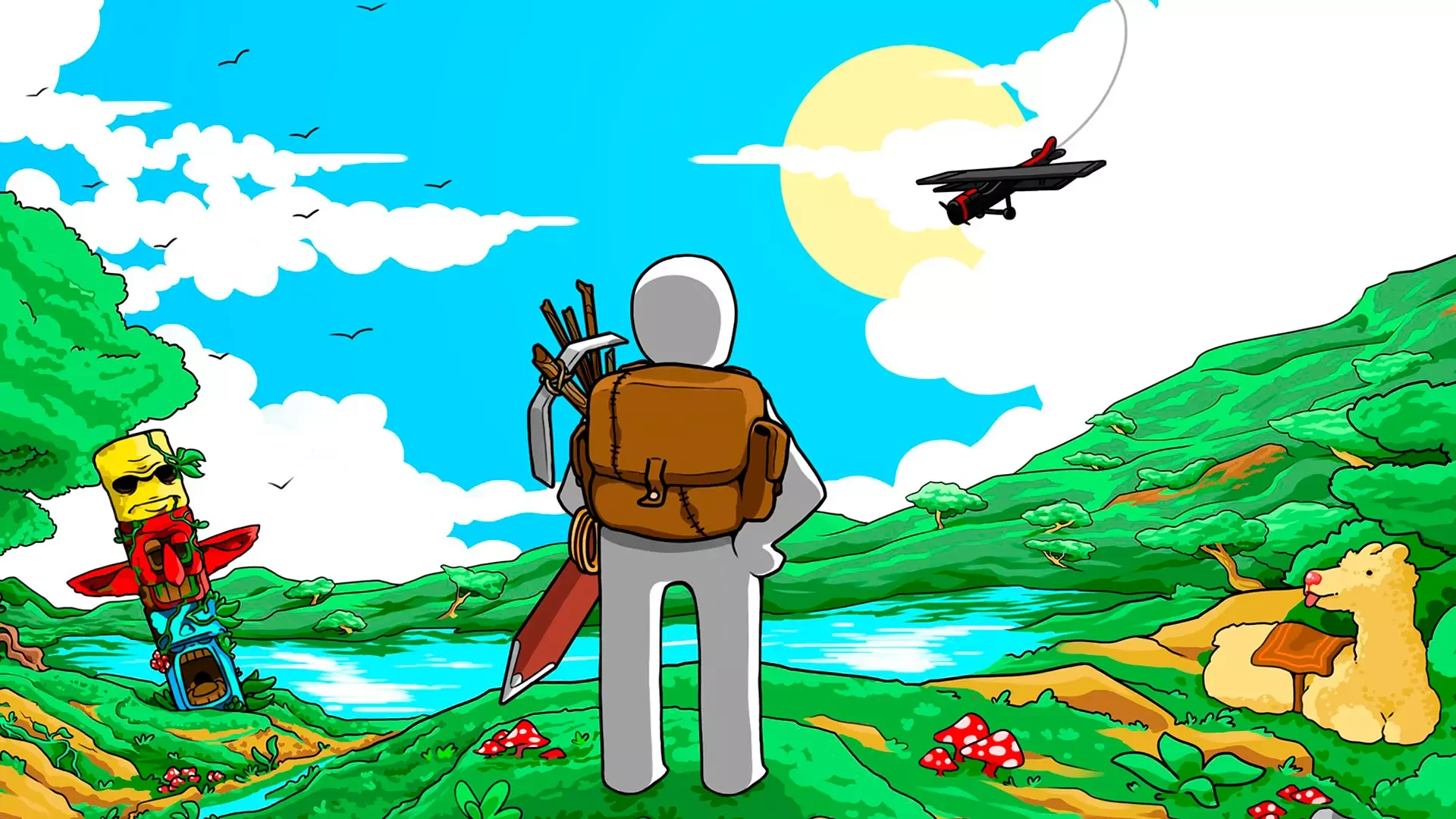 Видео игрового процесса инди-выживастика Nira