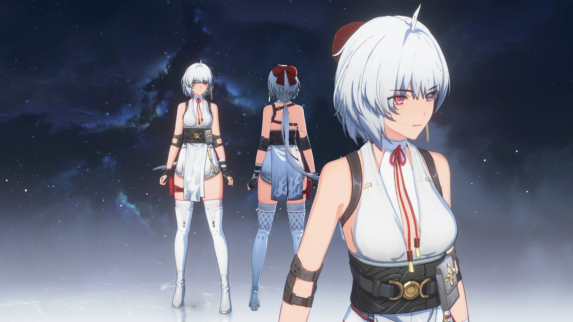 Wuthering Waves "Белый скин на женского персонажа"