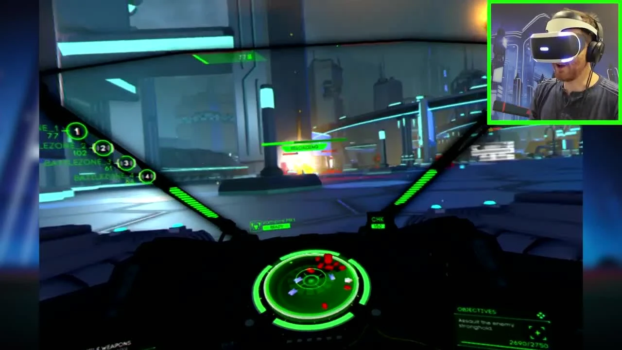 22 минуты кооперативного режима Battlezone PSVR