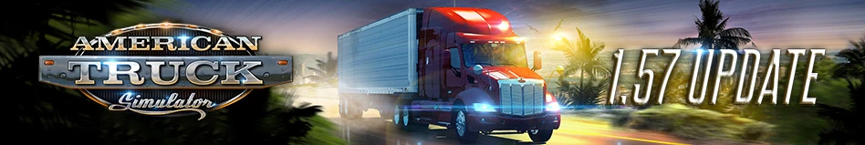 Состоялся релиз обновления 1.57 для American Truck Simulator