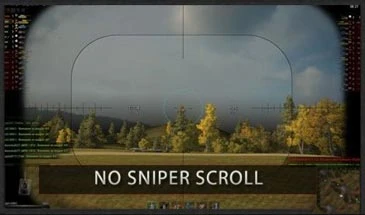 World of Tanks "No sniper scroll [ Обновлено 29.02.2016 ] [ WOT 0.9.14 ]"