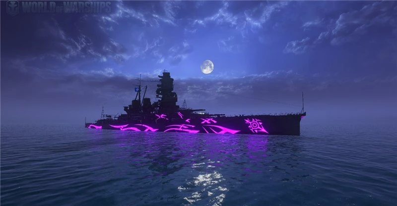 World of Warships "Мод по изменению Порта "Йокоска" на Порт "Ночной Океан"