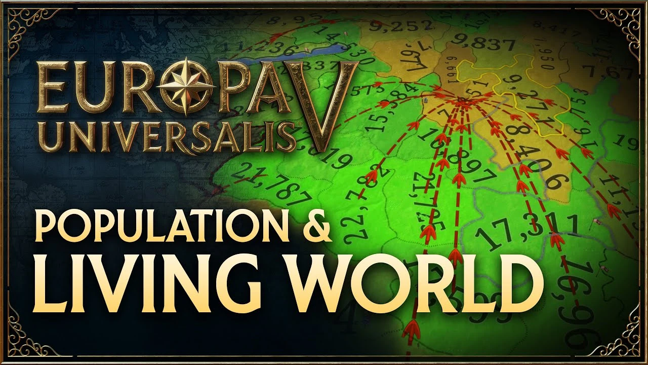 Разработчики Europa Universalis V показали как изменится система населения