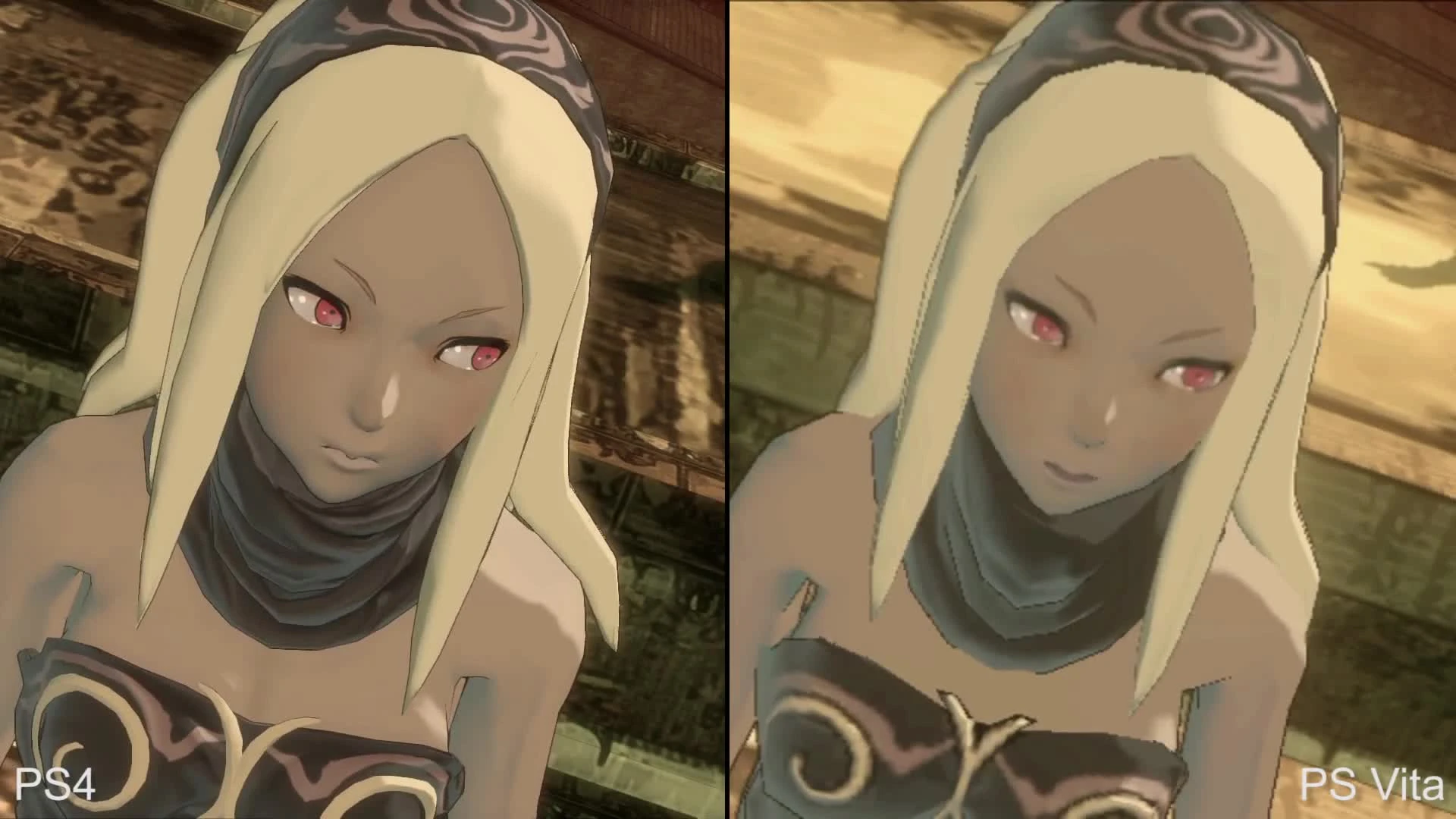 Gravity Rush Remastered "PS4 vs PS Vita (DigitalFoundry)"
