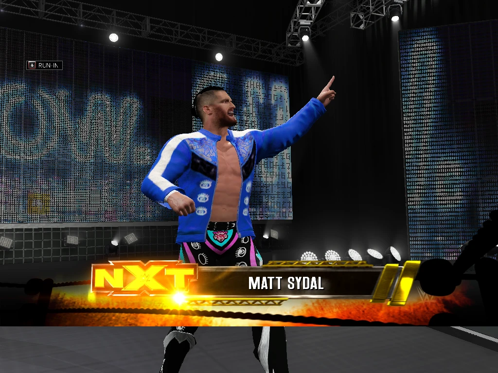 WWE 2K17 "Matt Sydal '21 (Лицевая анимация) WWE 2K19 Порт Мод"