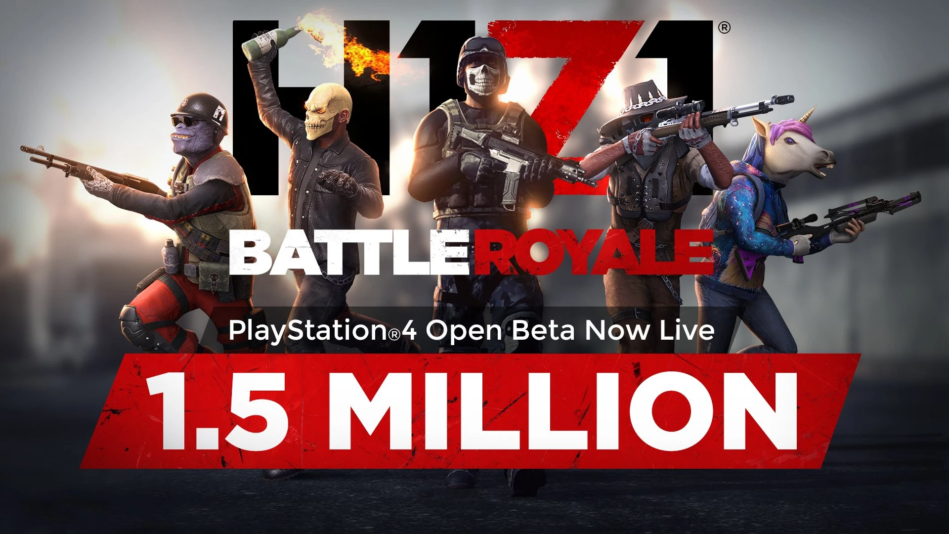 К "бете" H1Z1 на PlayStation 4 уже приобщились больше 1.5 миллиона игроков