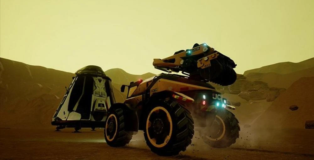 JCB Pioneer Mars - симулятор выживания на Марсе выйдет в Steam до конца августа
