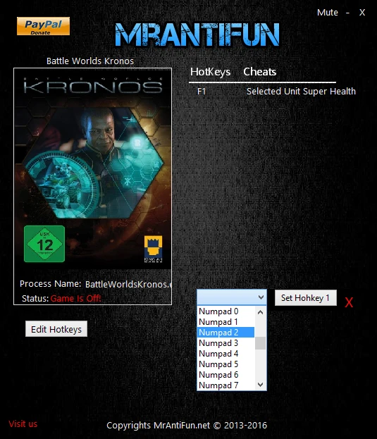 Battle Worlds: Kronos: Трейнер/Trainer (+1) [1.4.3] {MrAntiFun}