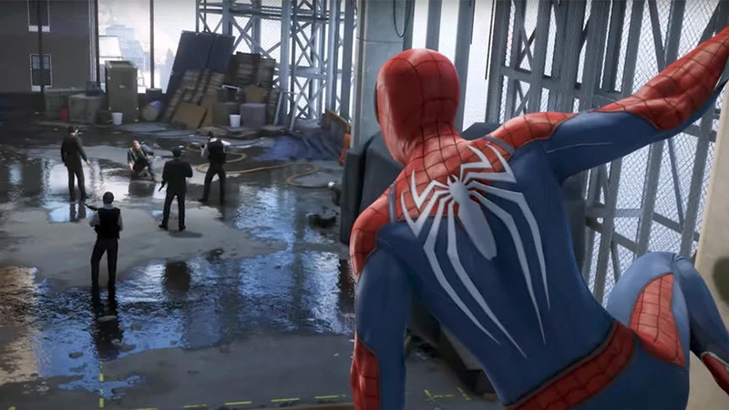 Стелс, гаджеты и прочее в новом геймплее Spider-Man