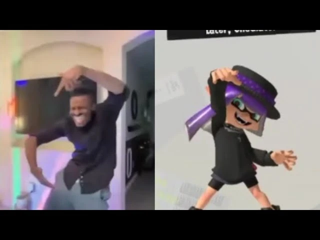 Человек мультяшка