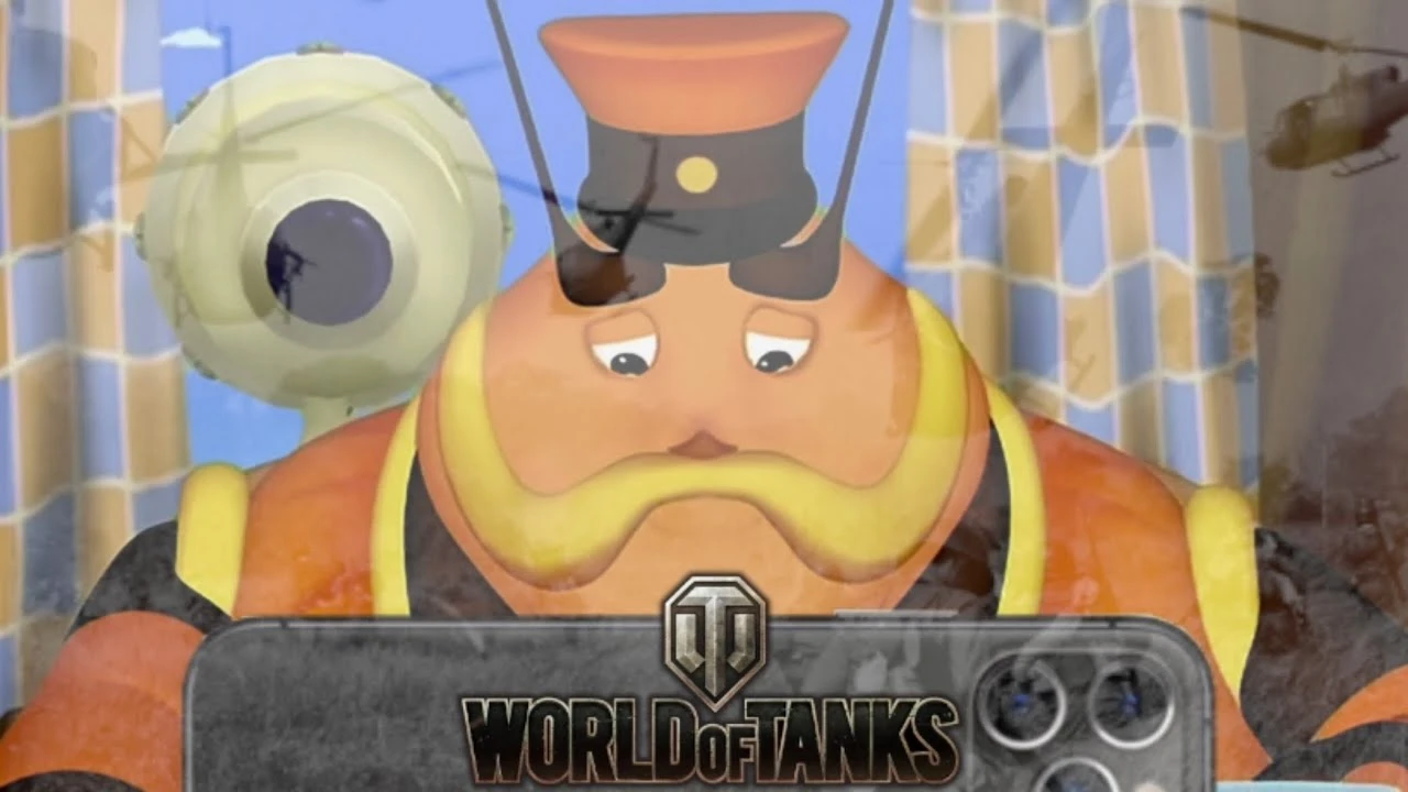 Генерал Шер играет в World of Tanks