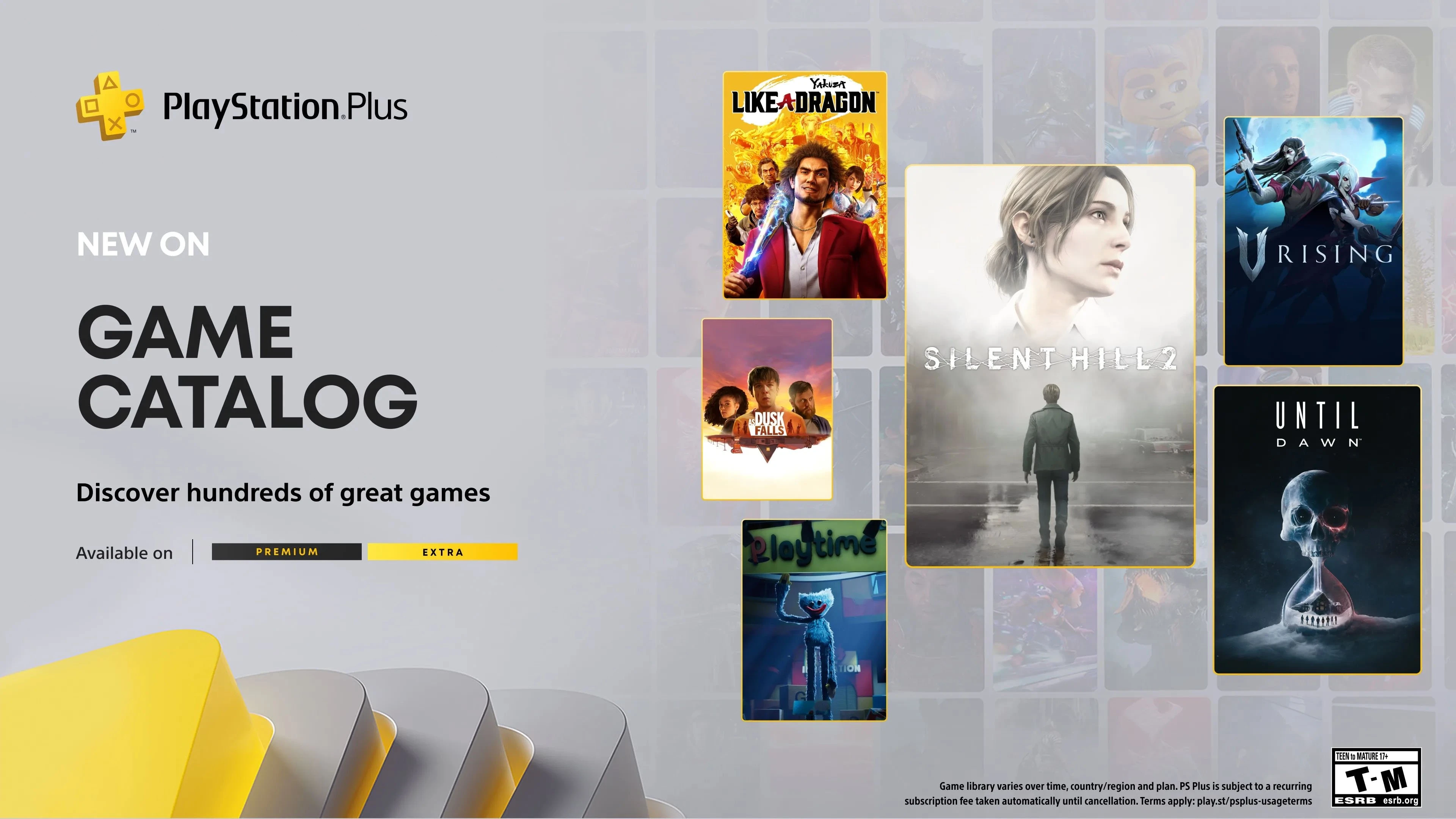 Silent Hill 2, Until Dawn, Yakuza: Like a Dragon и другое - Sony объявила пополнение каталога игр PlayStation Plus