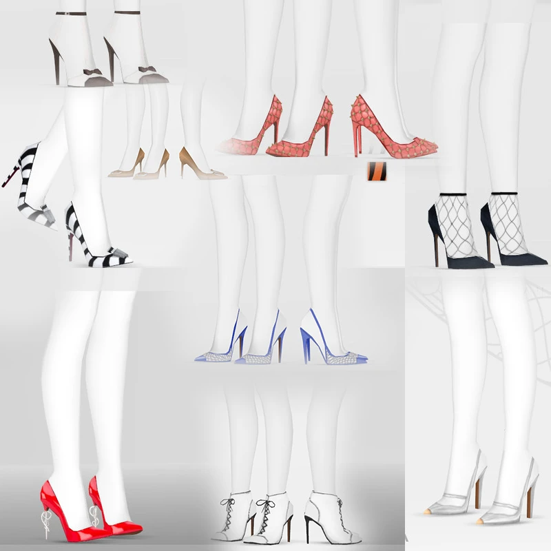 Sims 4 "Огромный набор туфель (2020)"