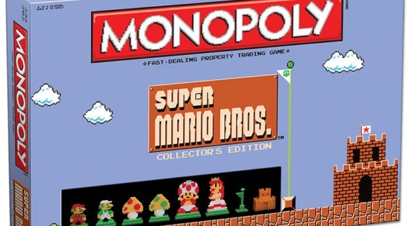 Коллекционное издание "Монополии" в стиле Super Mario Bros.
